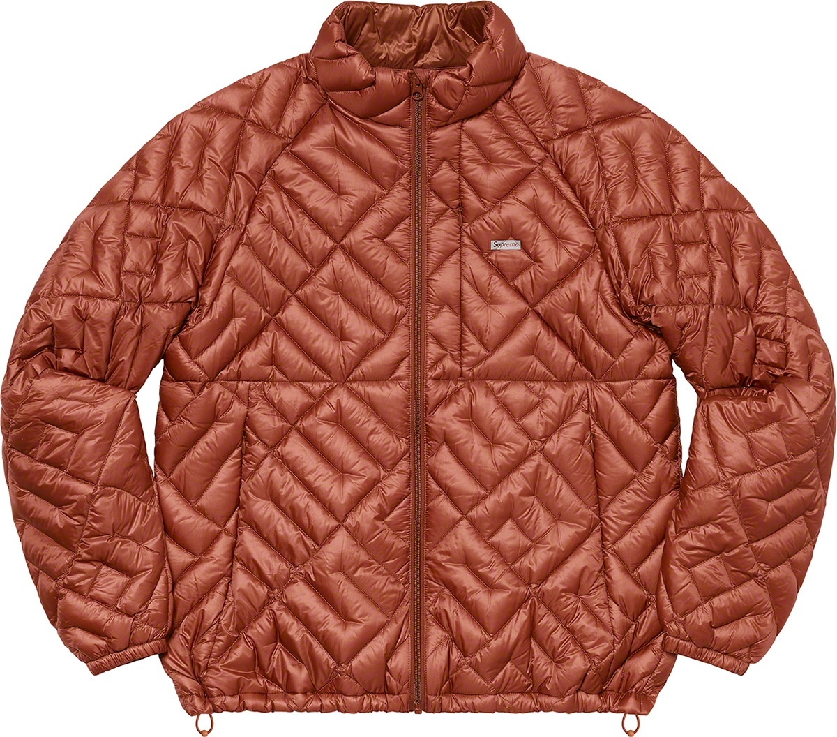 Spellout Quilted Lightweight Down Jacket view 6
